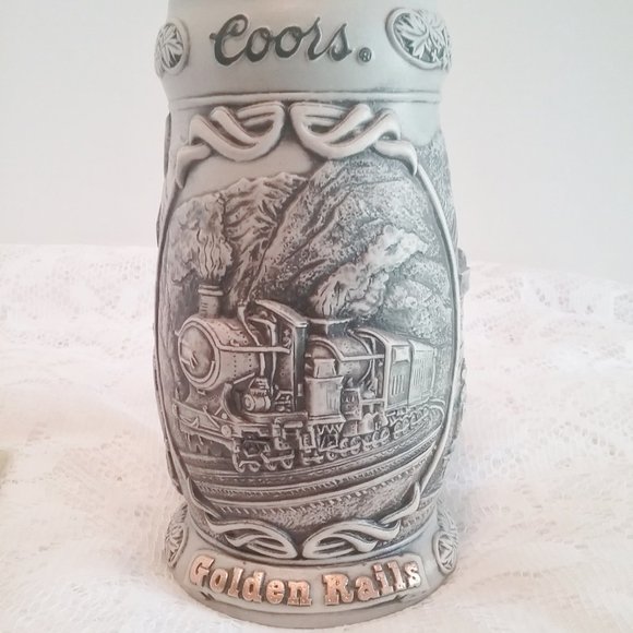 Coors Golden Rails stein - Picture 6 of 15
